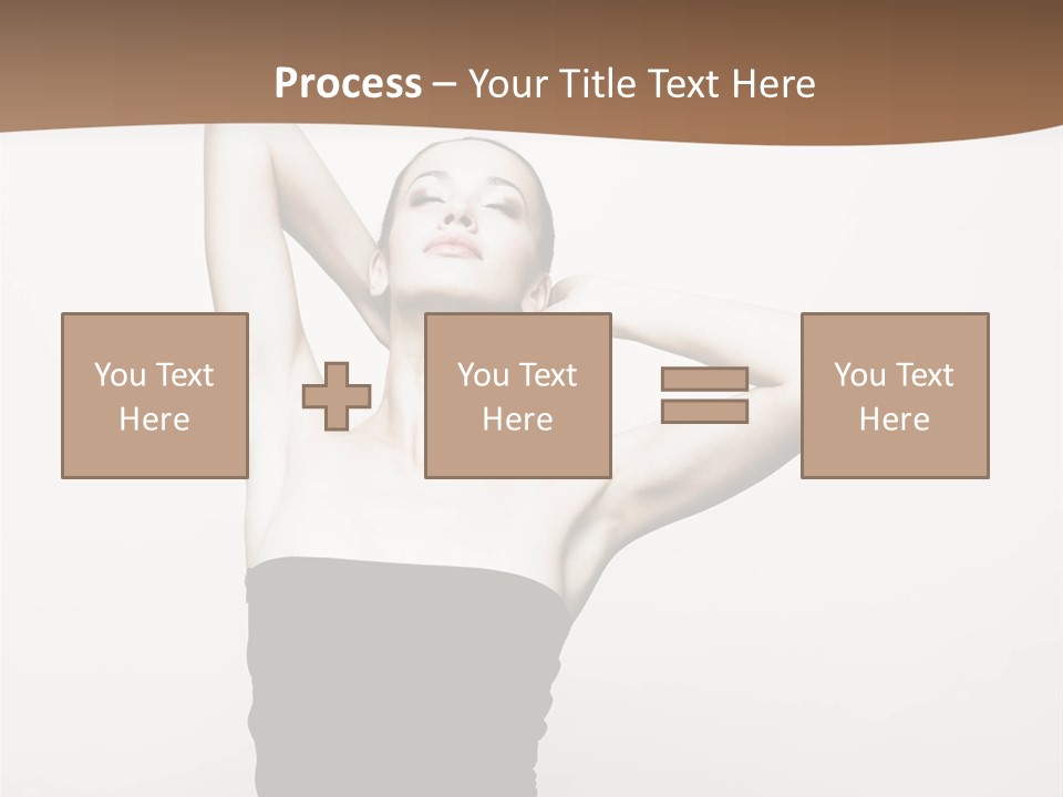 Flammable Engulfed Beauty PowerPoint Template