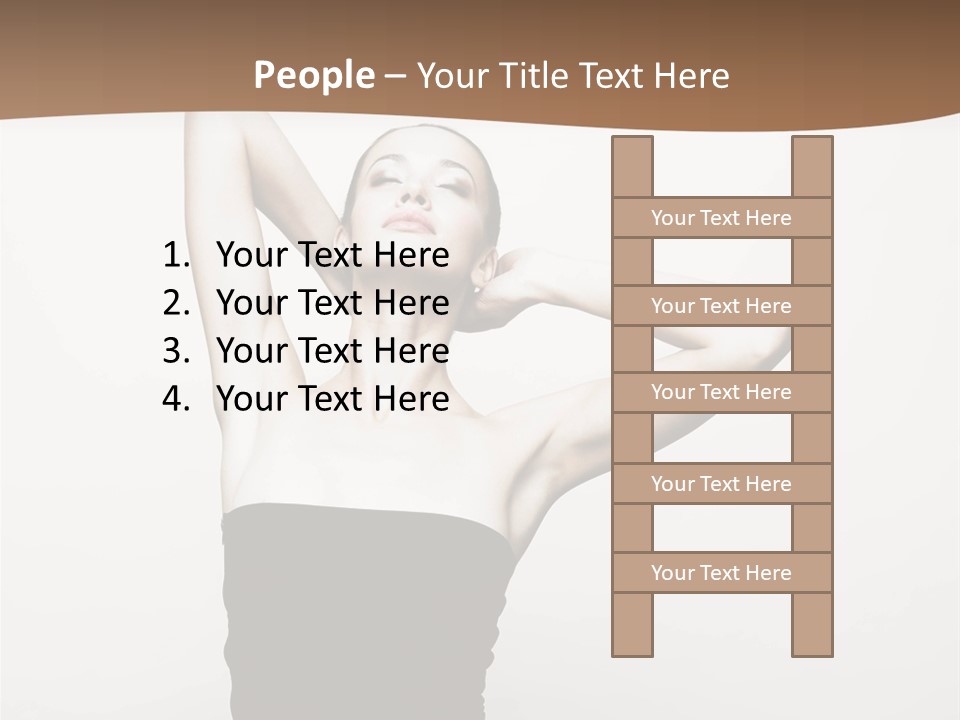 Flammable Engulfed Beauty PowerPoint Template