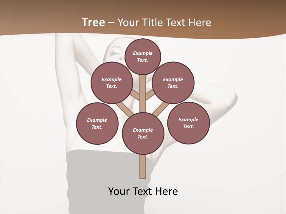 Flammable Engulfed Beauty PowerPoint Template