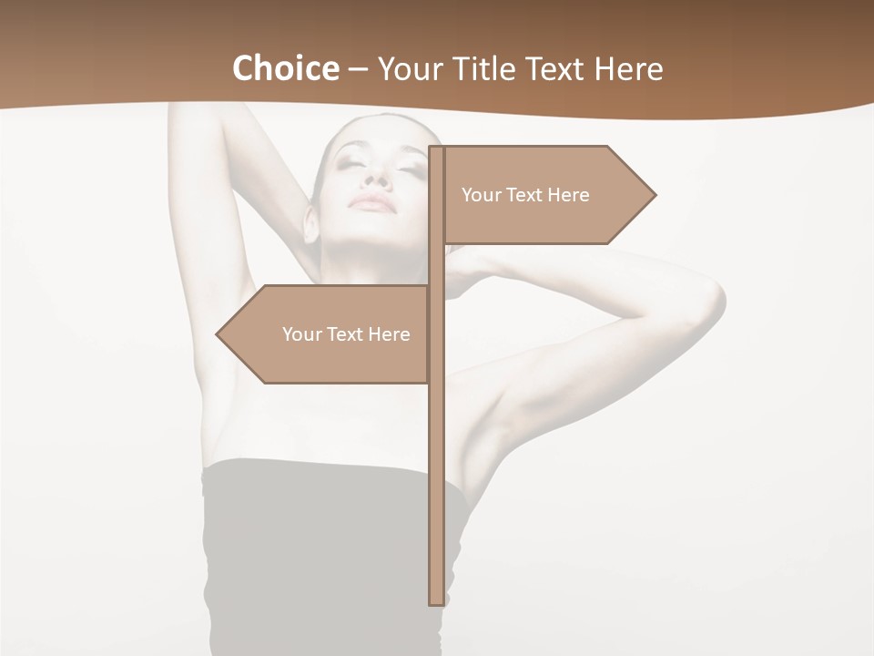 Flammable Engulfed Beauty PowerPoint Template