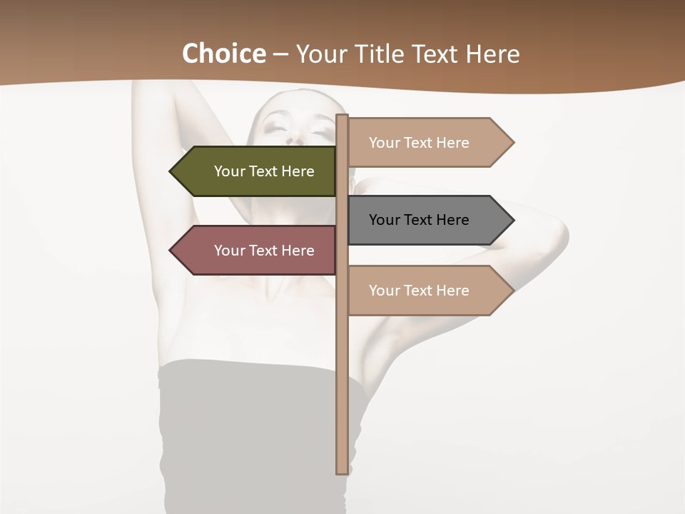 Flammable Engulfed Beauty PowerPoint Template