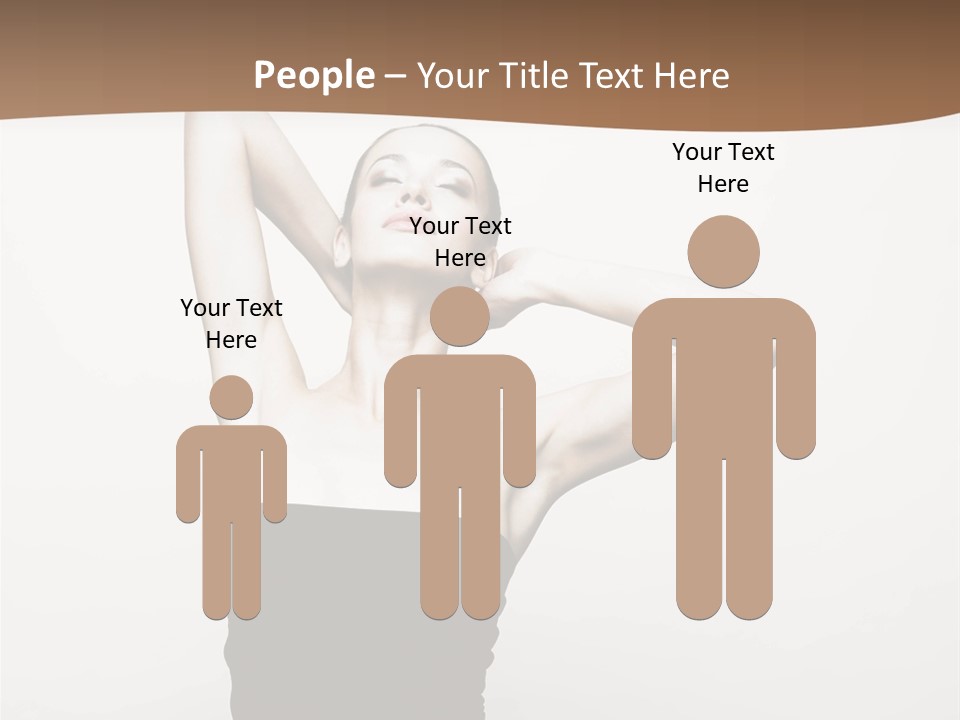 Flammable Engulfed Beauty PowerPoint Template