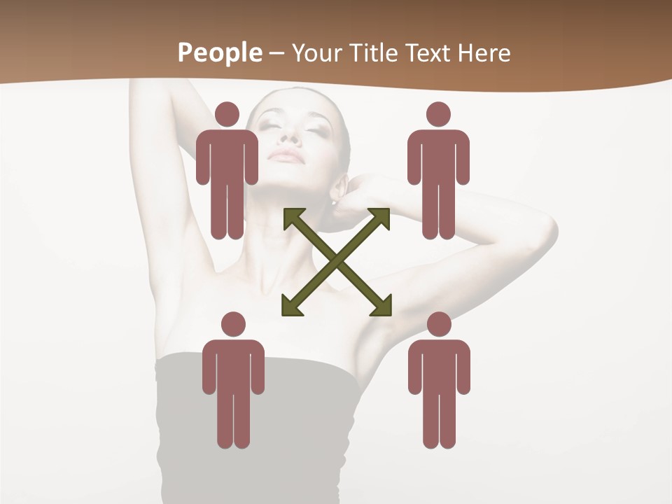 Flammable Engulfed Beauty PowerPoint Template