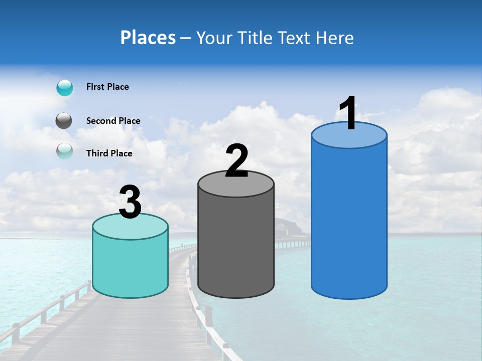 Tropical Tranquility Island PowerPoint Template