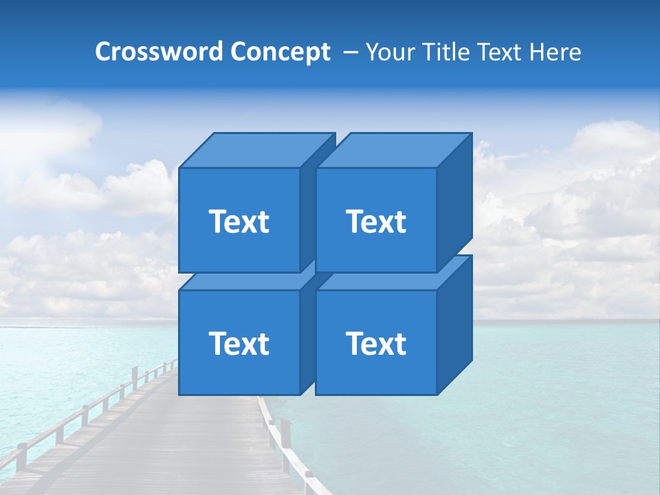 Tropical Tranquility Island PowerPoint Template