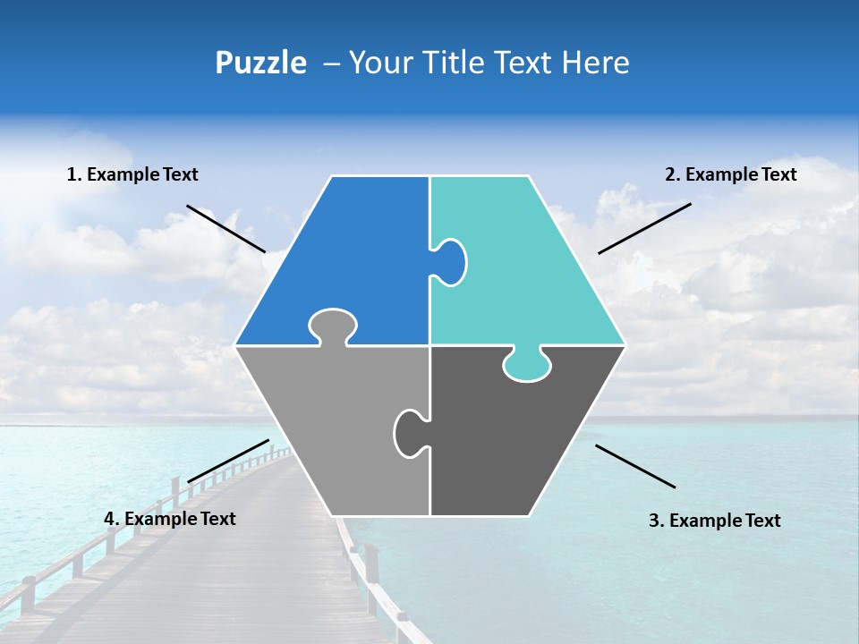 Tropical Tranquility Island PowerPoint Template