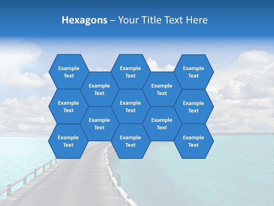 Tropical Tranquility Island PowerPoint Template