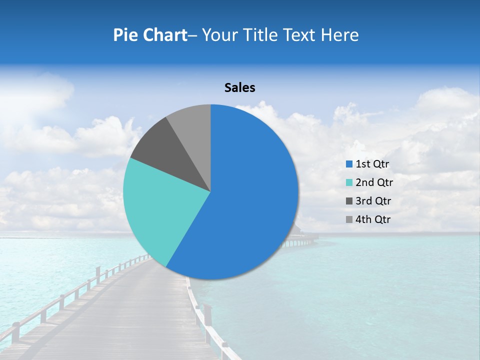 Tropical Tranquility Island PowerPoint Template