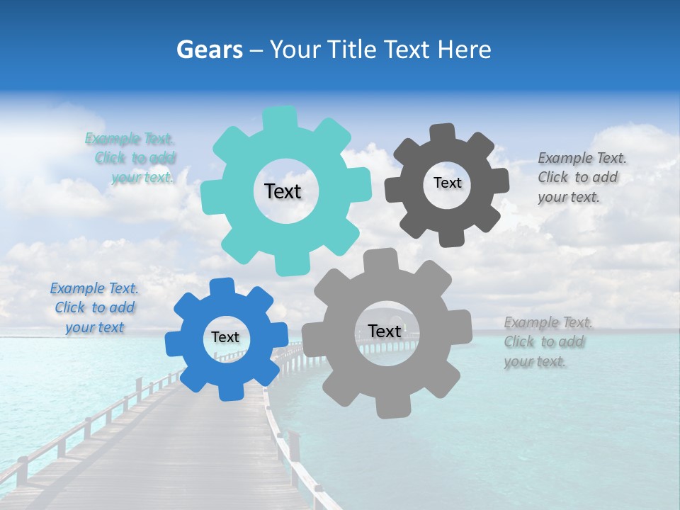 Tropical Tranquility Island PowerPoint Template