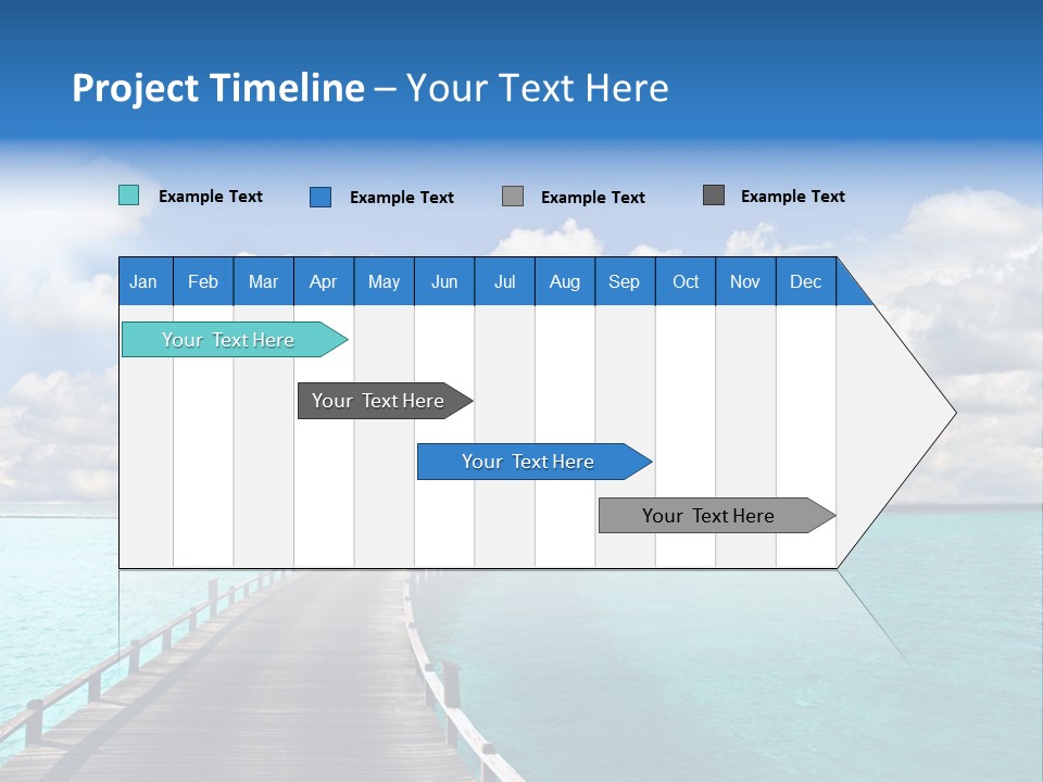 Tropical Tranquility Island PowerPoint Template