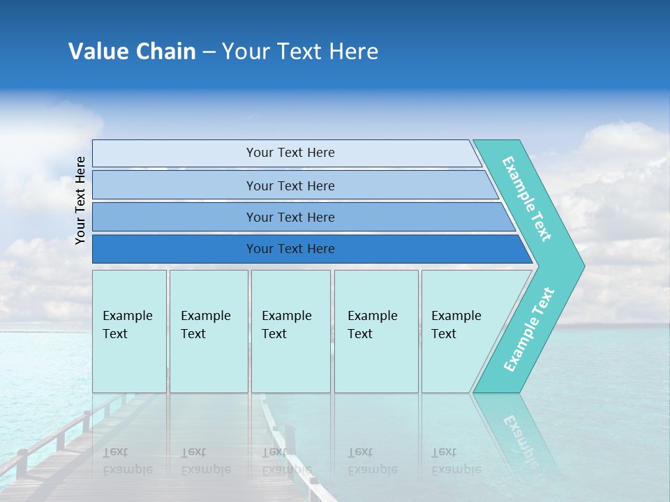 Tropical Tranquility Island PowerPoint Template