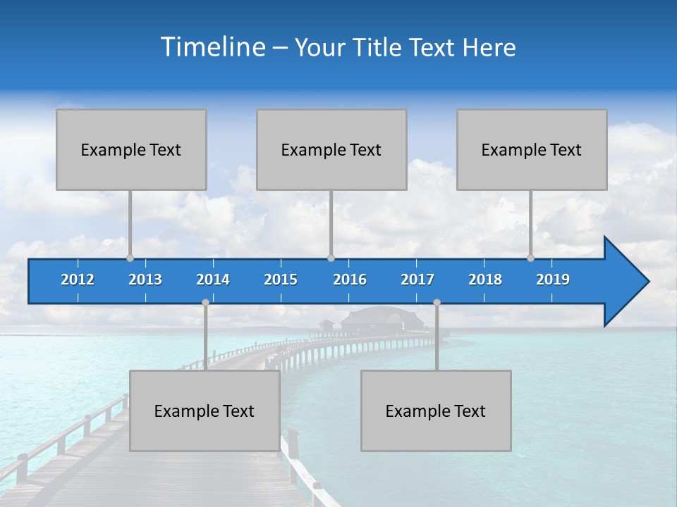 Tropical Tranquility Island PowerPoint Template