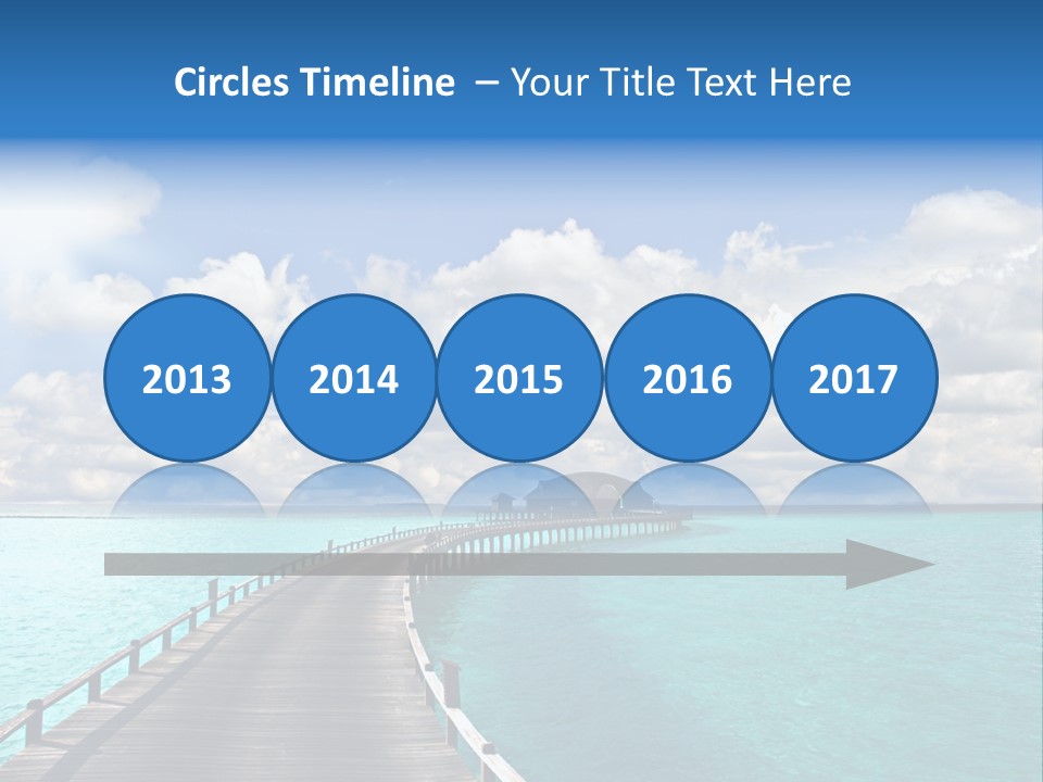 Tropical Tranquility Island PowerPoint Template