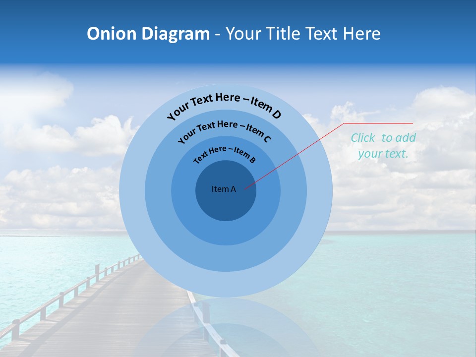 Tropical Tranquility Island PowerPoint Template