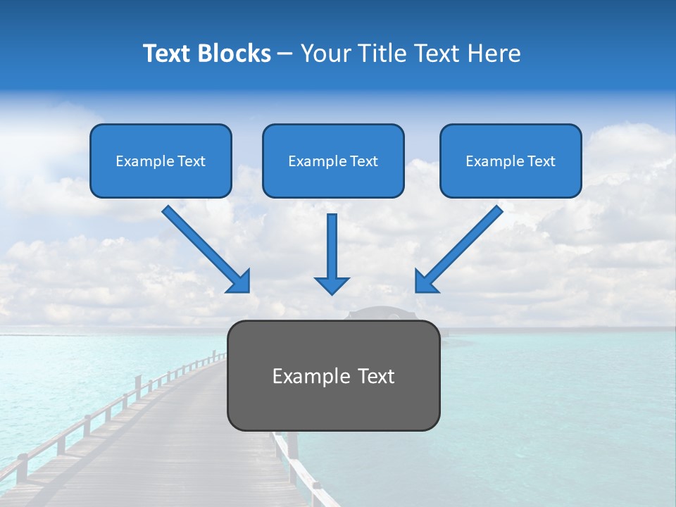 Tropical Tranquility Island PowerPoint Template