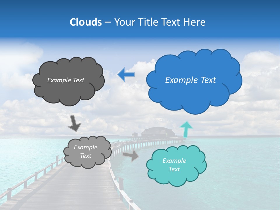 Tropical Tranquility Island PowerPoint Template