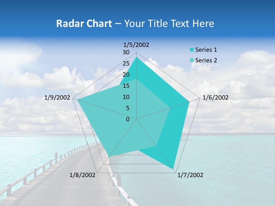 Tropical Tranquility Island PowerPoint Template
