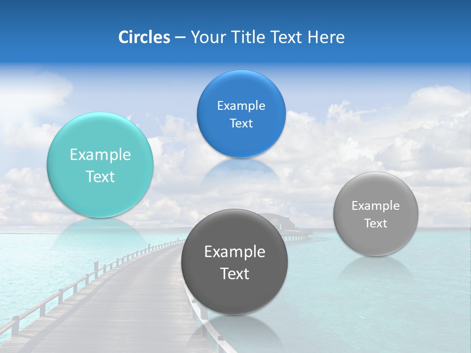 Tropical Tranquility Island PowerPoint Template