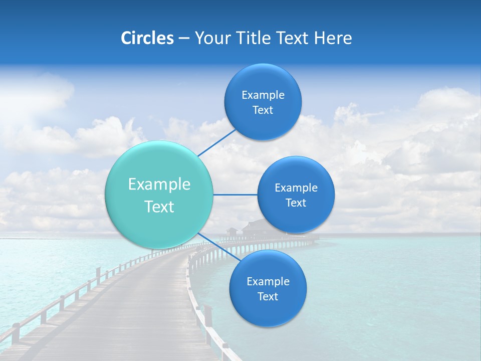 Tropical Tranquility Island PowerPoint Template