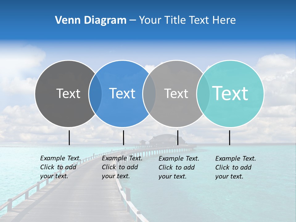Tropical Tranquility Island PowerPoint Template