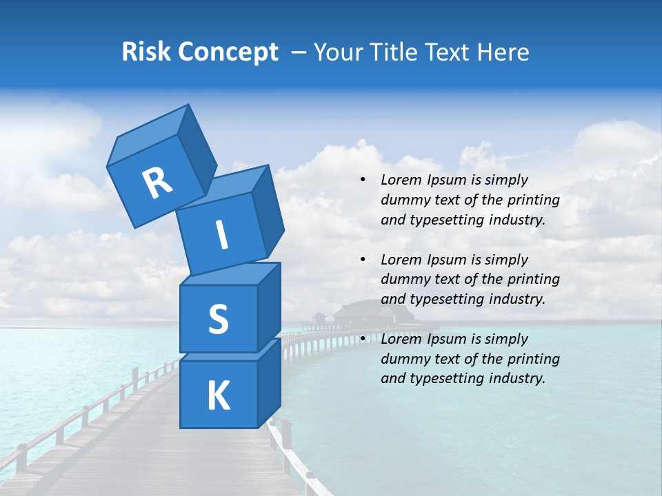 Tropical Tranquility Island PowerPoint Template