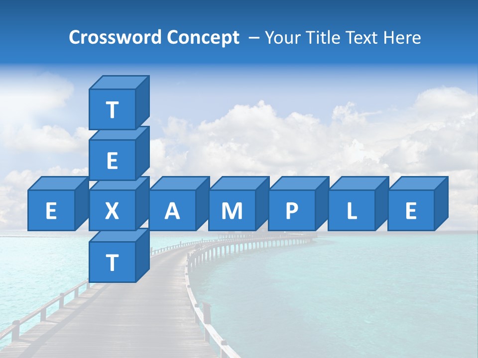 Tropical Tranquility Island PowerPoint Template