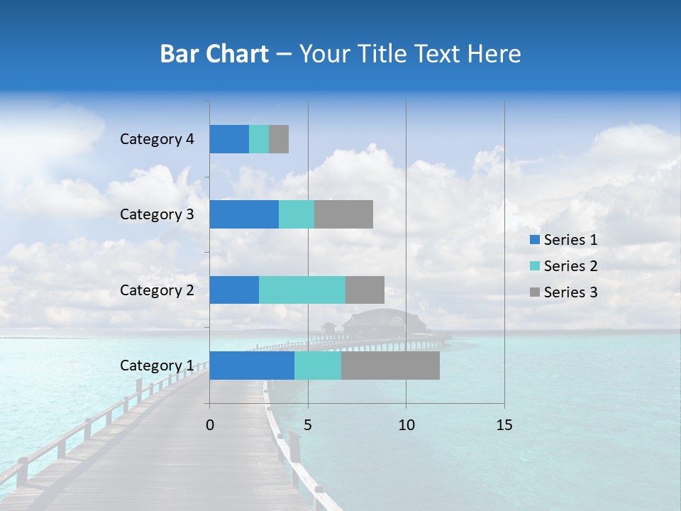 Tropical Tranquility Island PowerPoint Template