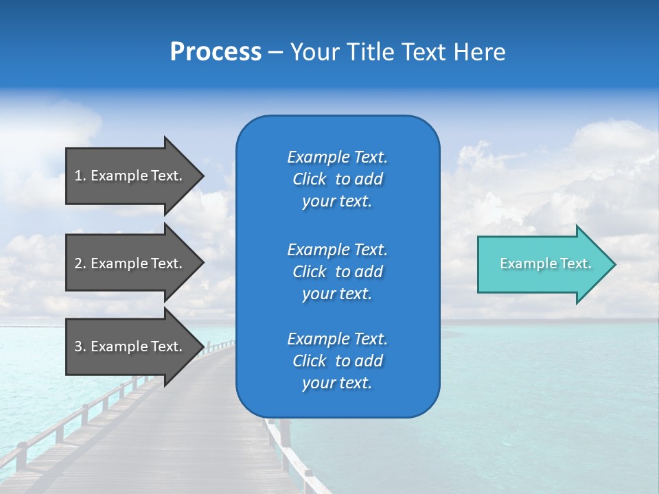 Tropical Tranquility Island PowerPoint Template