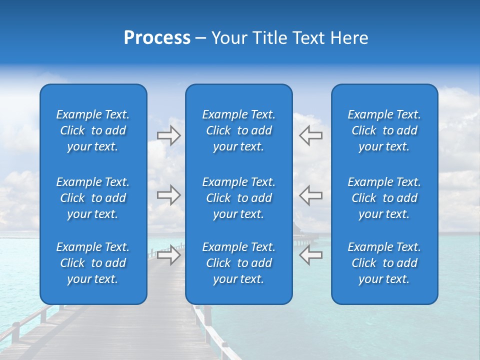 Tropical Tranquility Island PowerPoint Template