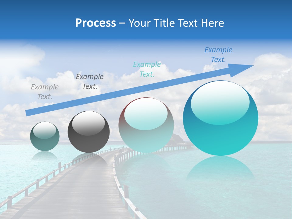 Tropical Tranquility Island PowerPoint Template