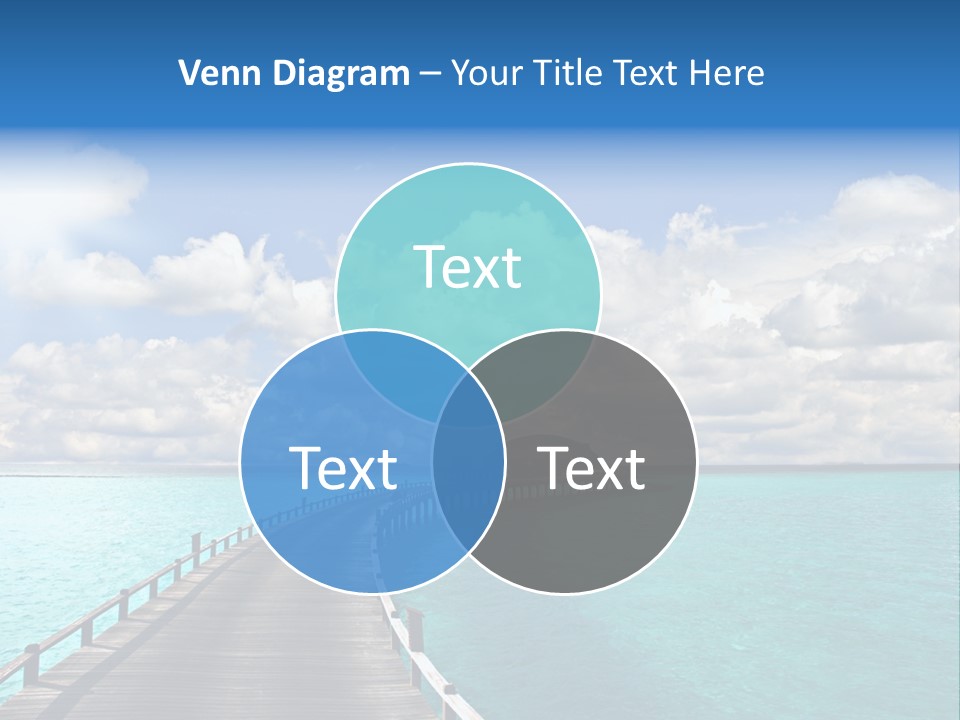 Tropical Tranquility Island PowerPoint Template