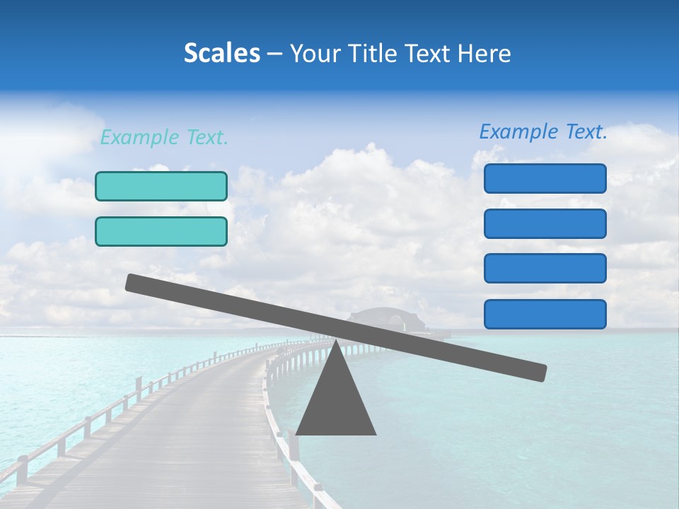 Tropical Tranquility Island PowerPoint Template