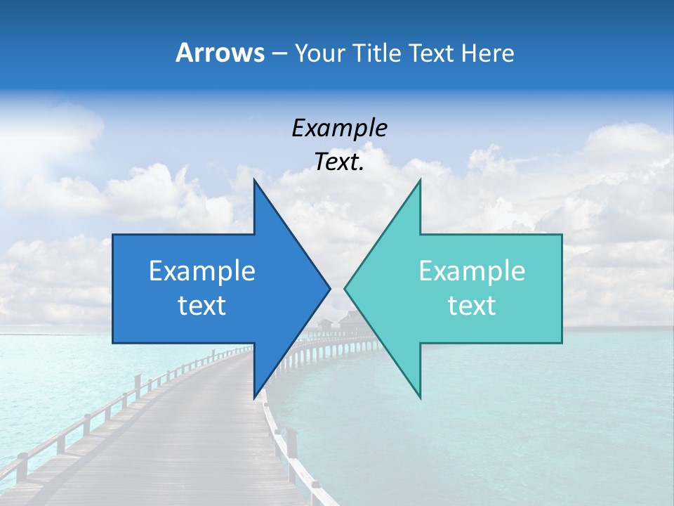 Tropical Tranquility Island PowerPoint Template