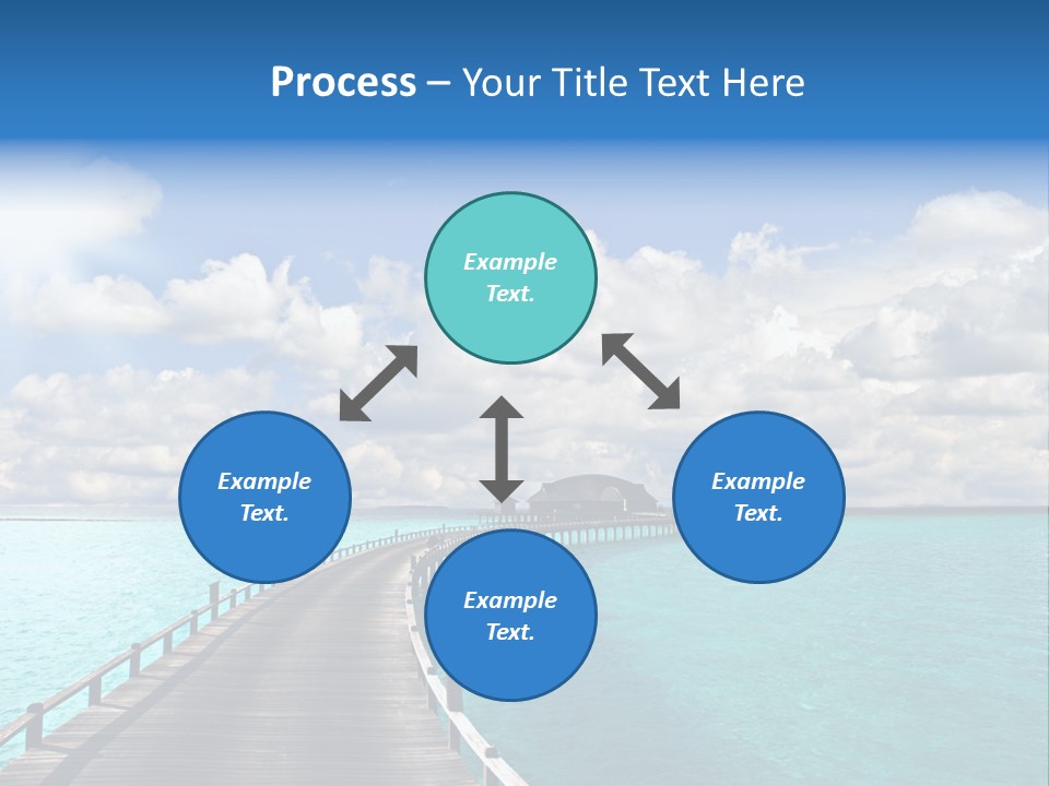 Tropical Tranquility Island PowerPoint Template