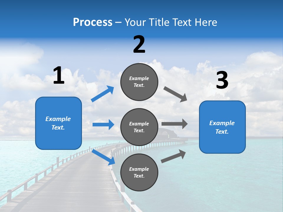 Tropical Tranquility Island PowerPoint Template