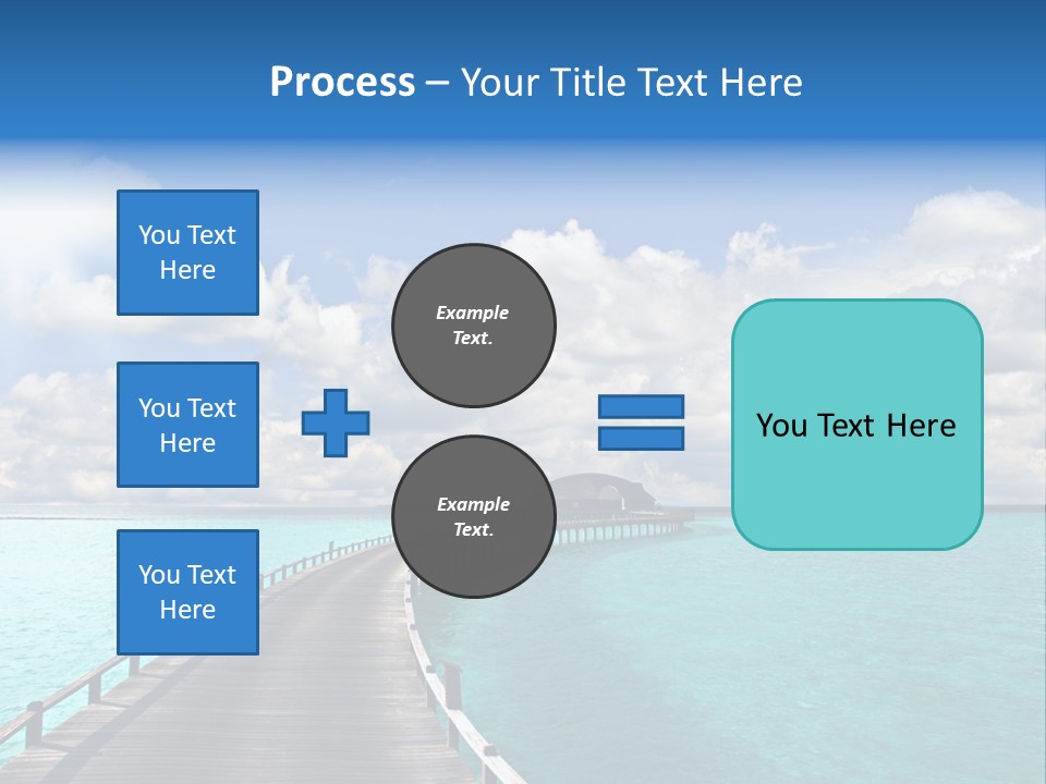 Tropical Tranquility Island PowerPoint Template