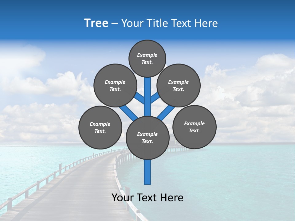 Tropical Tranquility Island PowerPoint Template