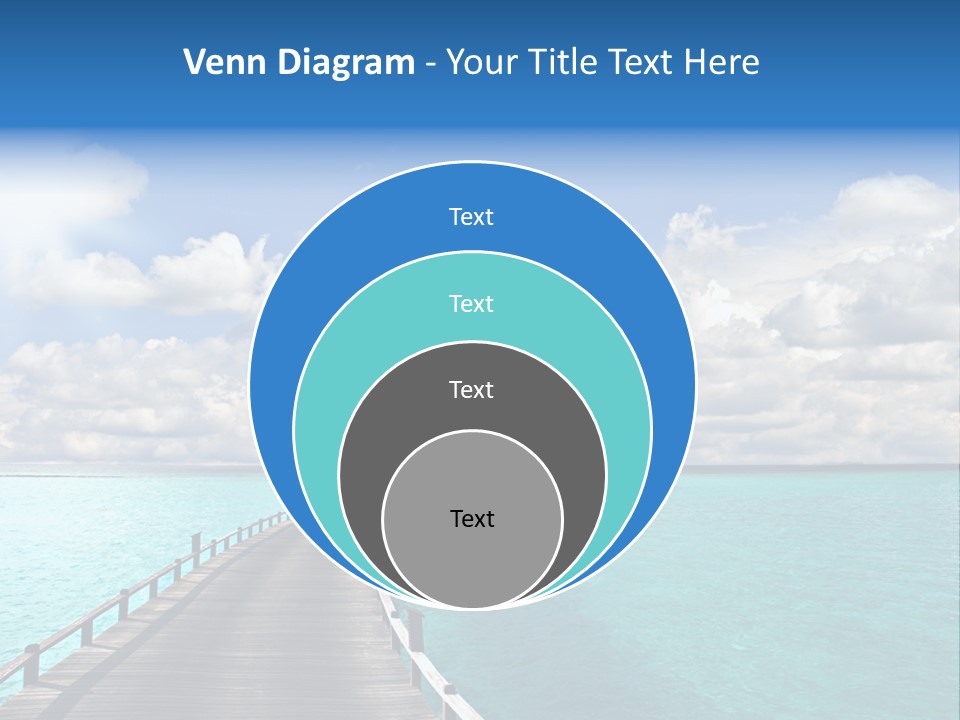 Tropical Tranquility Island PowerPoint Template