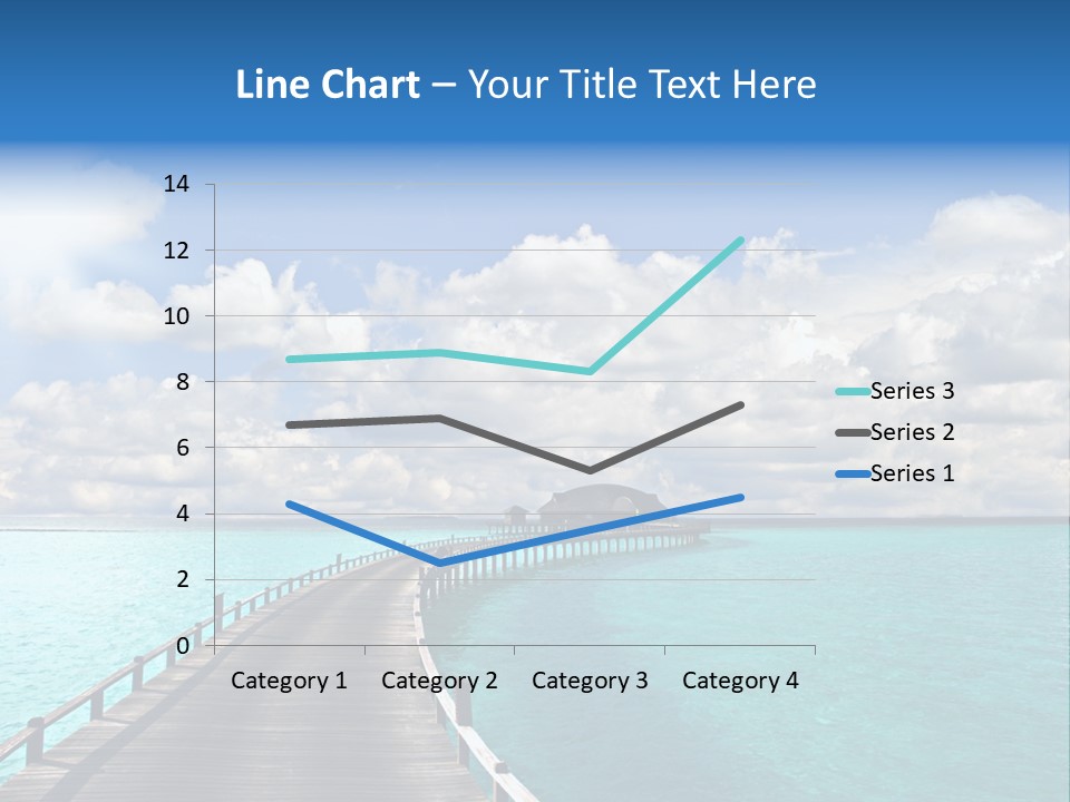 Tropical Tranquility Island PowerPoint Template