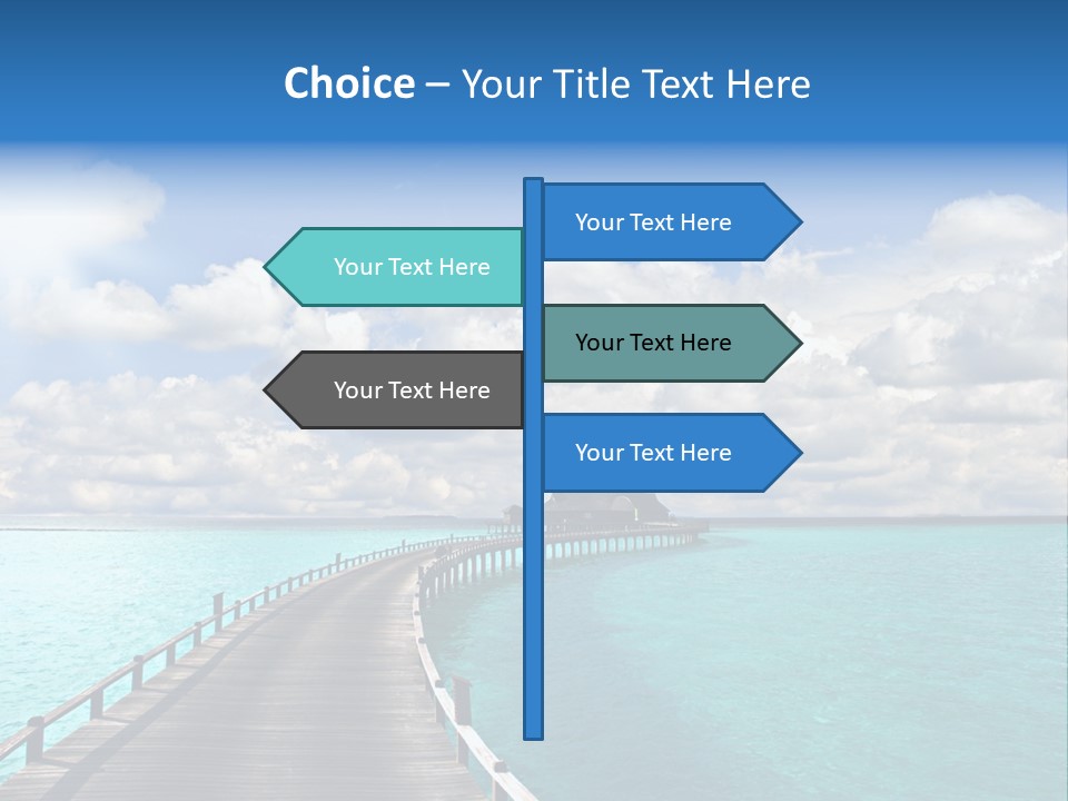 Tropical Tranquility Island PowerPoint Template