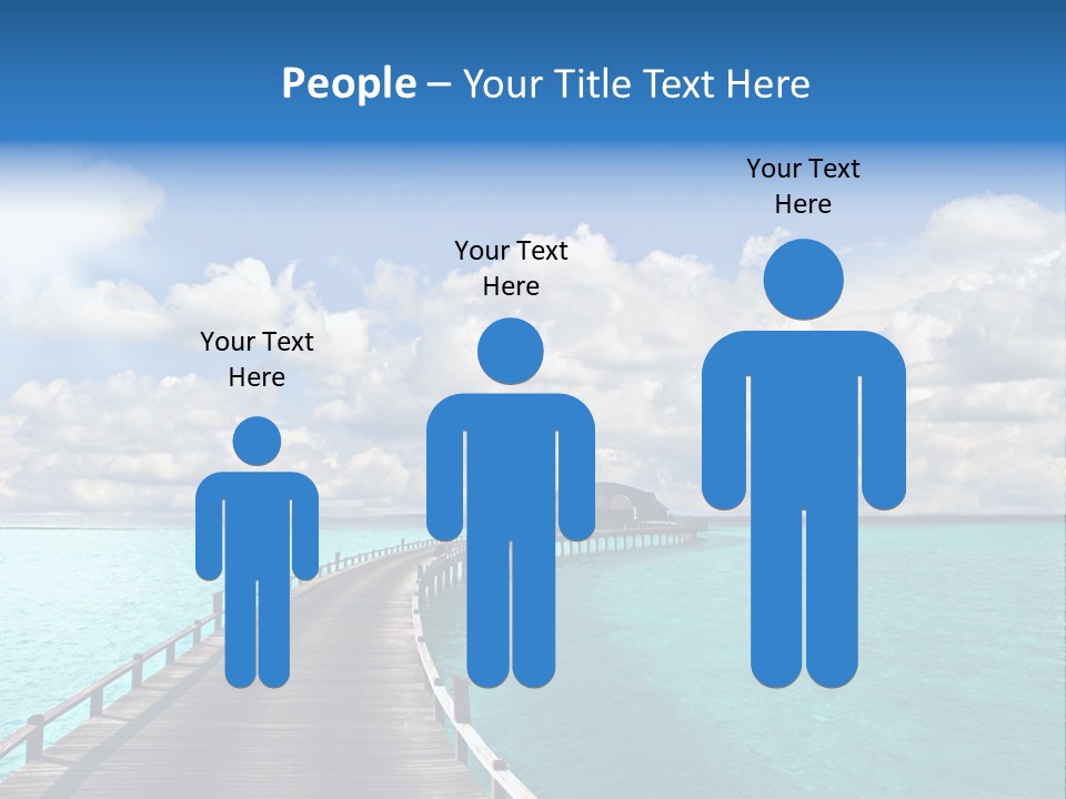 Tropical Tranquility Island PowerPoint Template