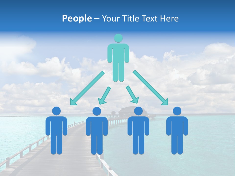 Tropical Tranquility Island PowerPoint Template