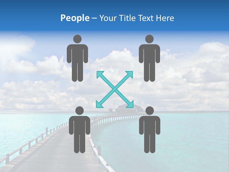 Tropical Tranquility Island PowerPoint Template