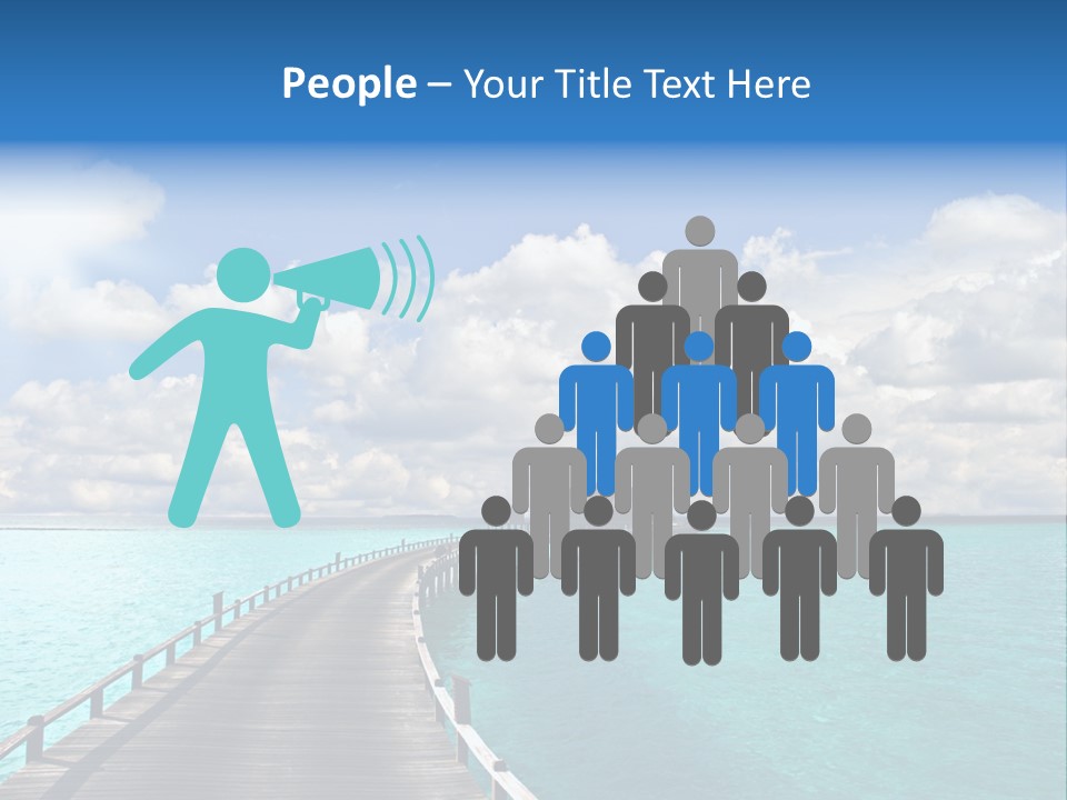 Tropical Tranquility Island PowerPoint Template