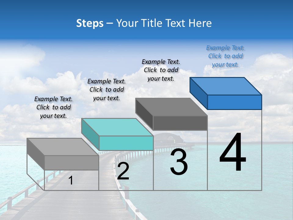 Tropical Tranquility Island PowerPoint Template