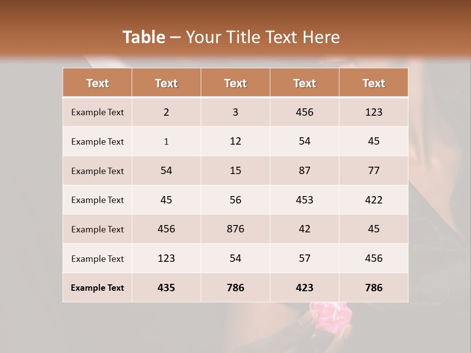 Tropical Sea Old PowerPoint Template