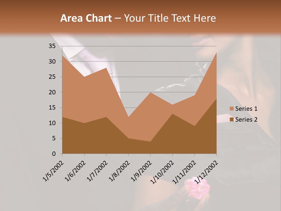 Tropical Sea Old PowerPoint Template