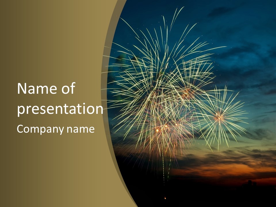 Independence Happy Show PowerPoint Template