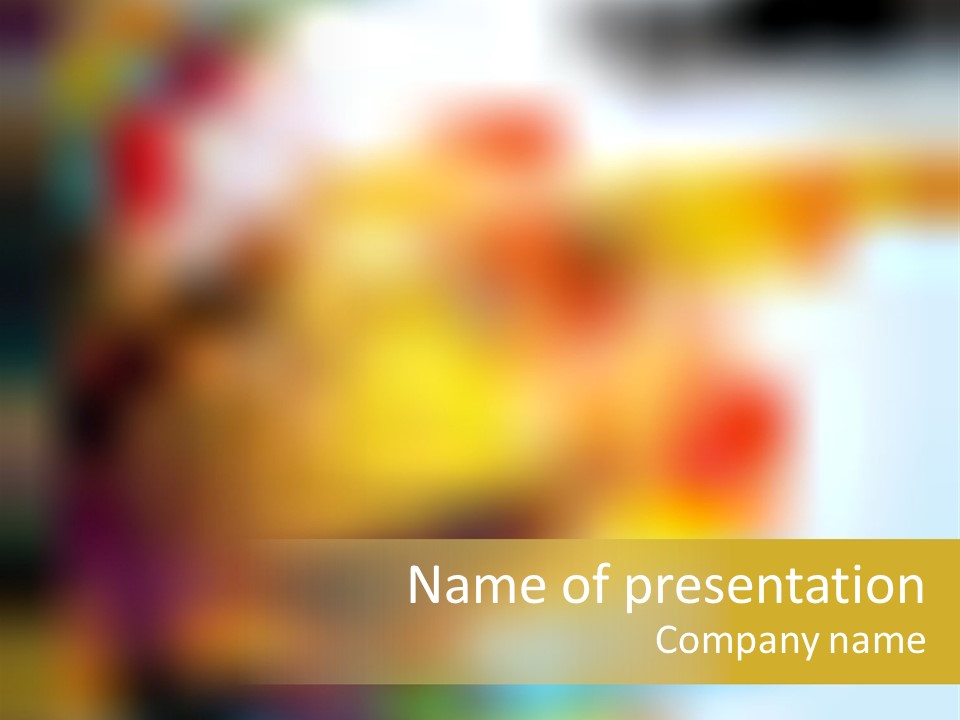 Background Abstract Composition PowerPoint Template