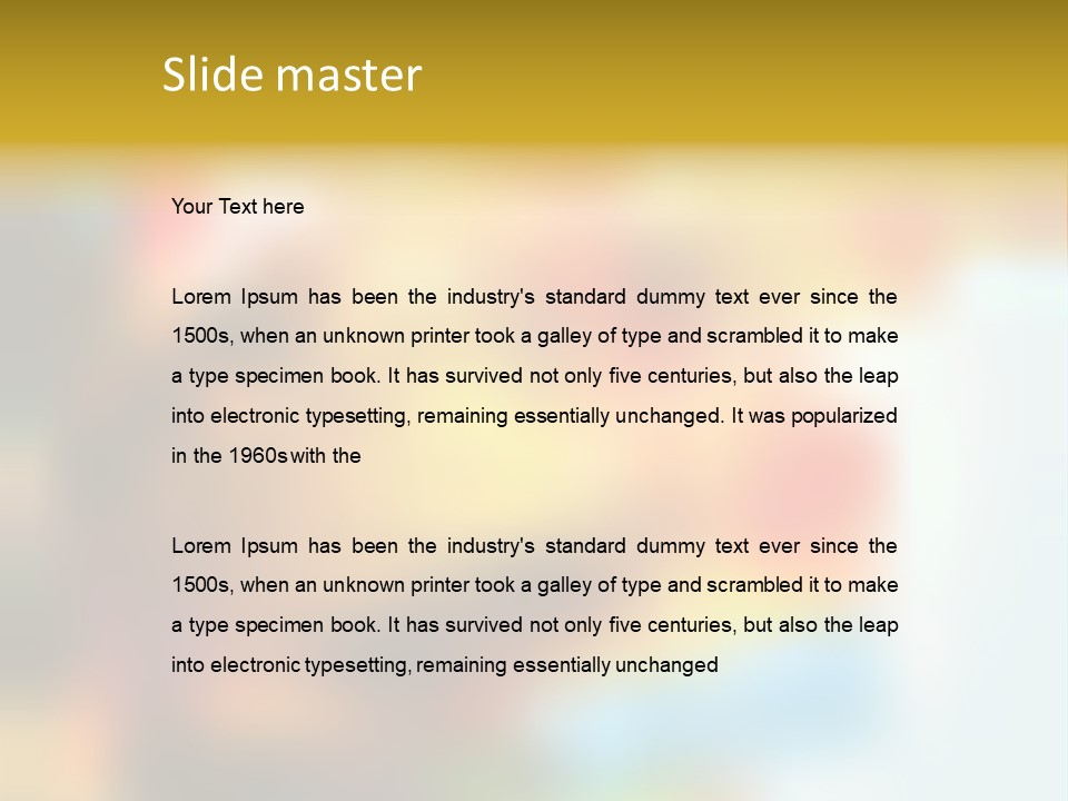 Background Abstract Composition PowerPoint Template